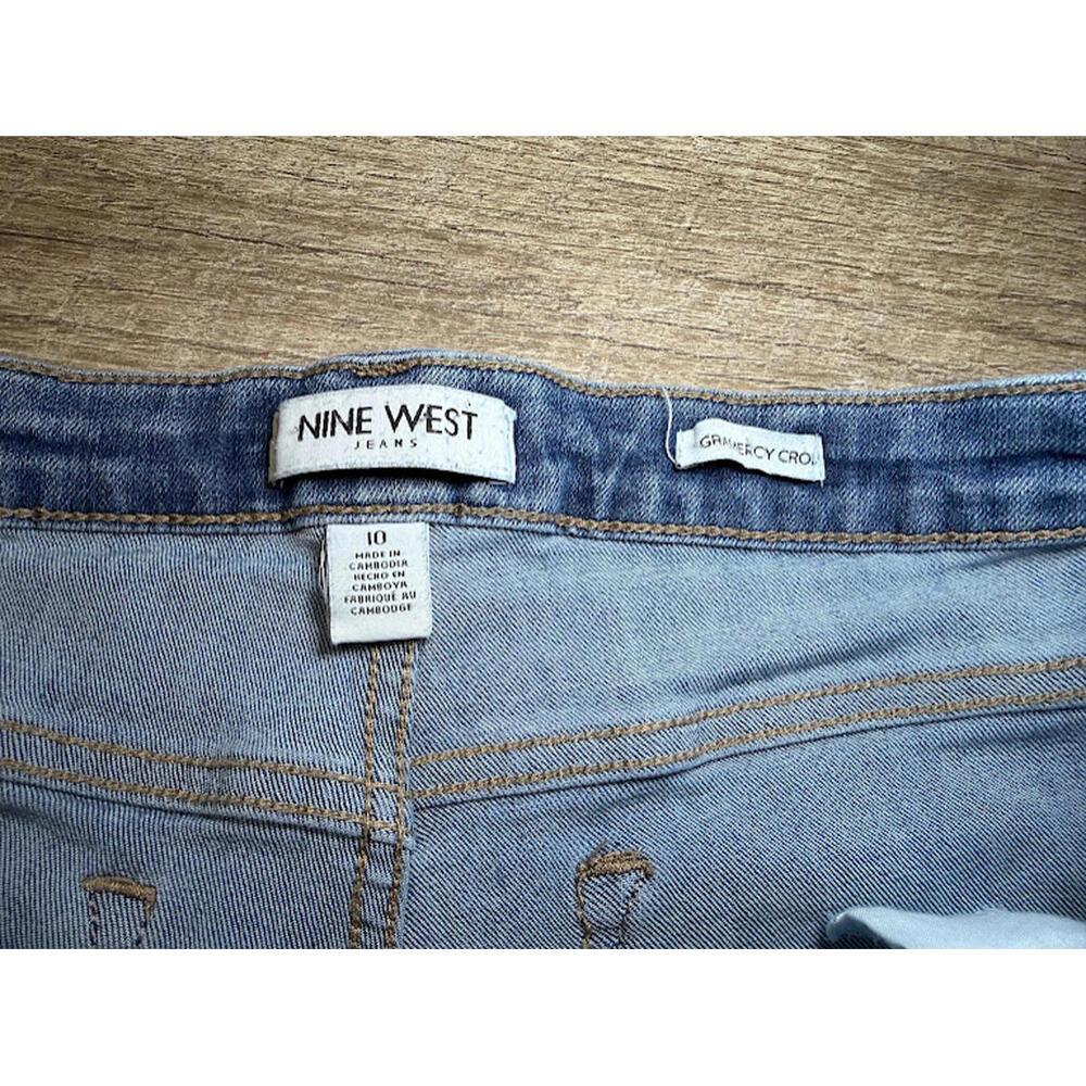 Nine West Women's Gramercy Crop Jean - Picture 4 of 12